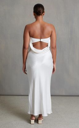 Bec & Bridge Moon Dance Strapless Dress White Size 6 for rent on The Volte - image 3