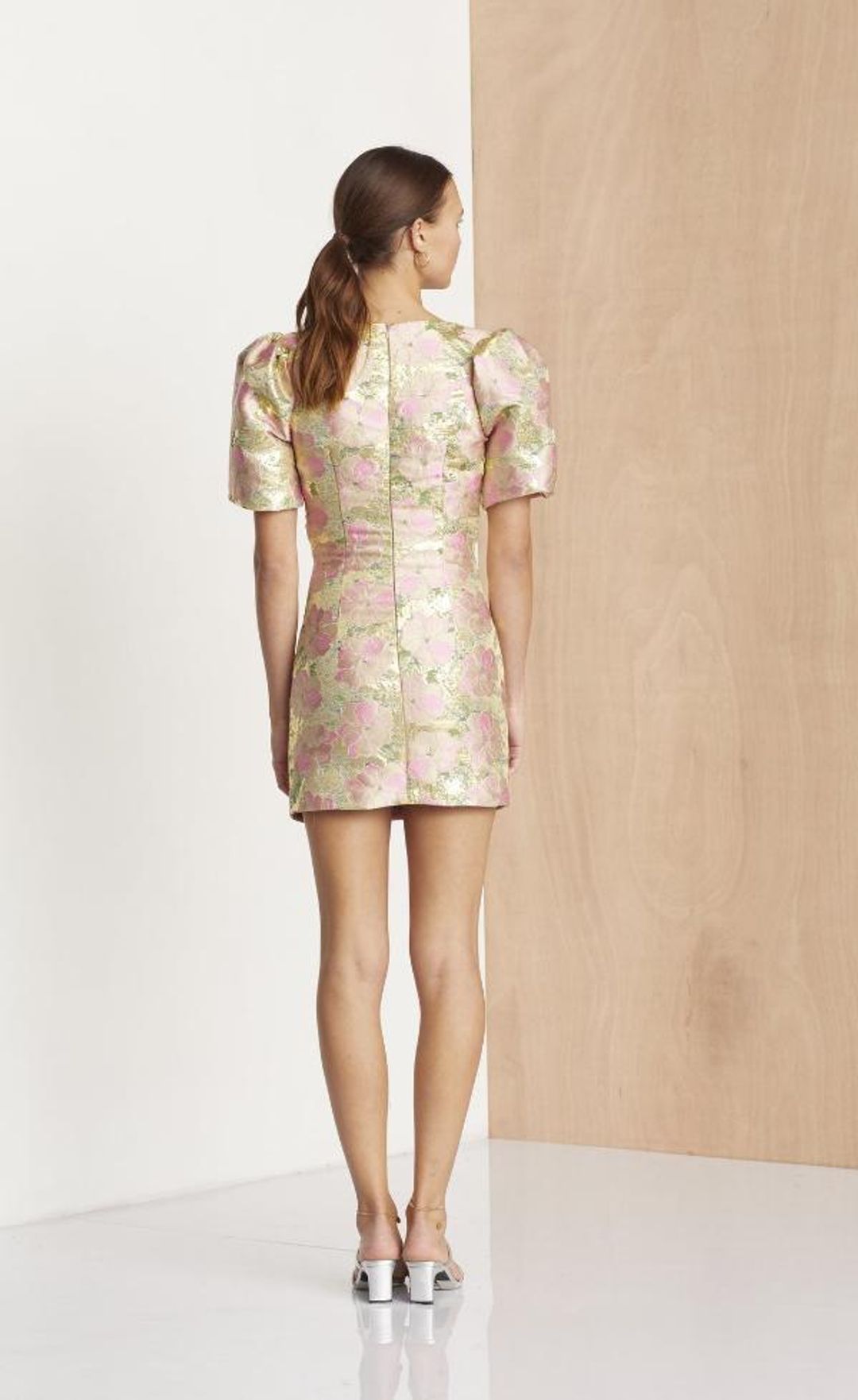 Bec & Bridge Meet You At The Disco V Dress Print Size 10 for rent on The Volte - main image