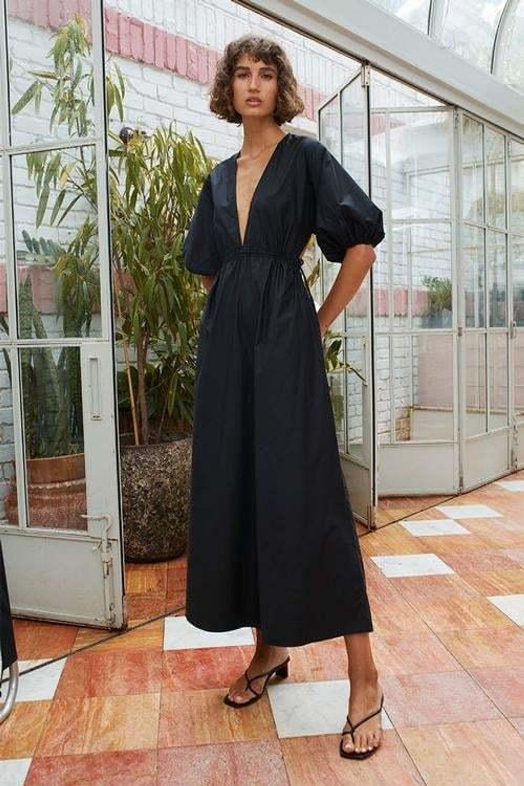 Suboo Rosanna Backless Dress Black Size 8 for rent on The Volte - main image