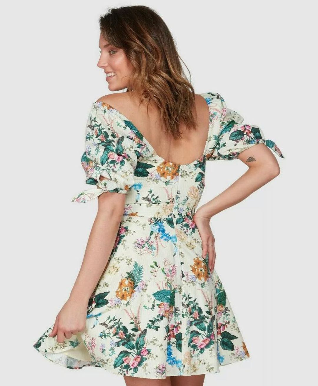 Tigerlilly Kalani Mini Dress Print Size 14 for rent on The Volte - main image