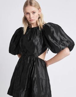Aje Relic Beaded Mini Dress Black Size 14 for rent on The Volte - image 2