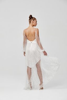 Lexi Consuela Dress White  Size 10 for rent on The Volte - image 2