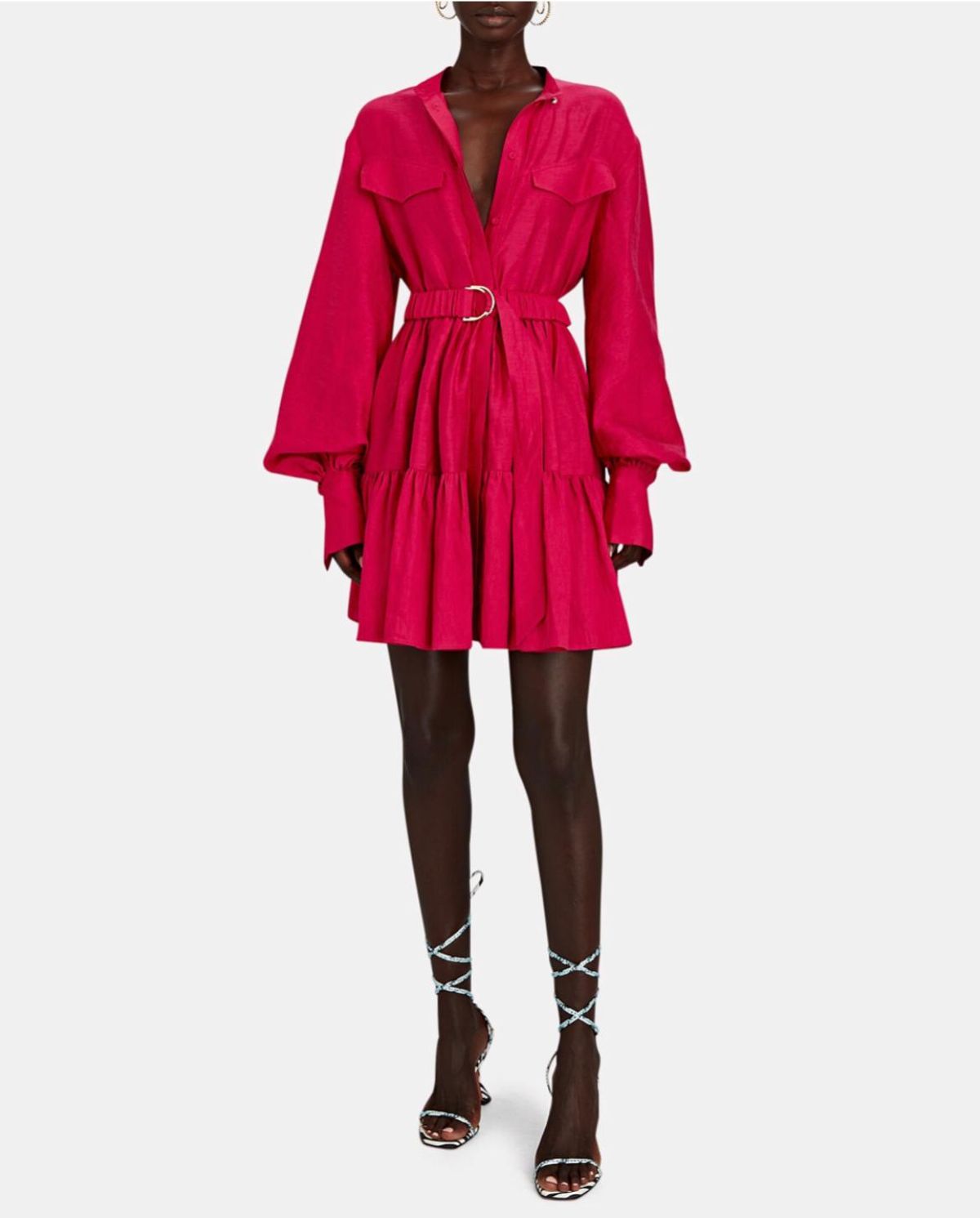 Acler Lalor Dress Red Size 8 for rent on The Volte - main image