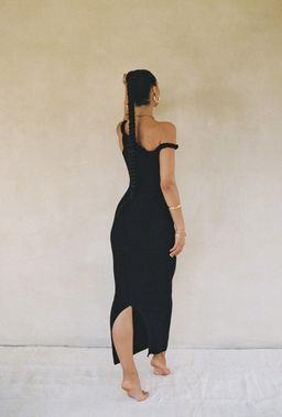 Johansen Long Poppy Dress Black Size 12 for rent on The Volte - image 5