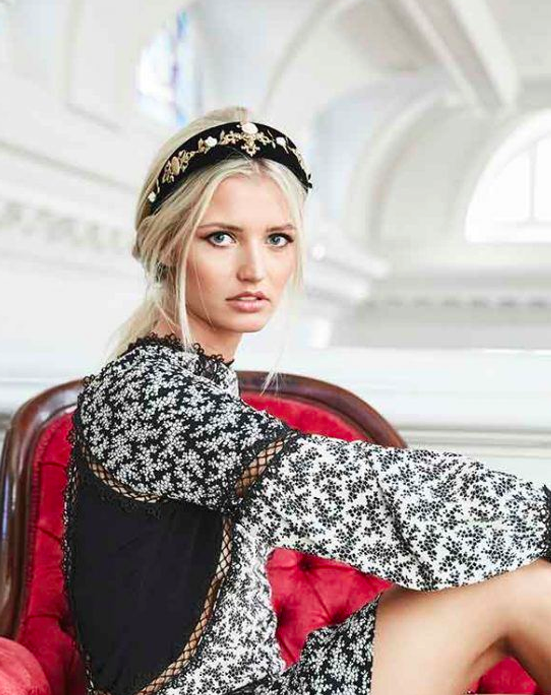 Heather Mcdowall ‘Georgia’ Headband for rent on The Volte - main image