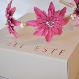 Ael Este by Ashlee Lauren Romi Crown Pink for rent on The Volte - image 2