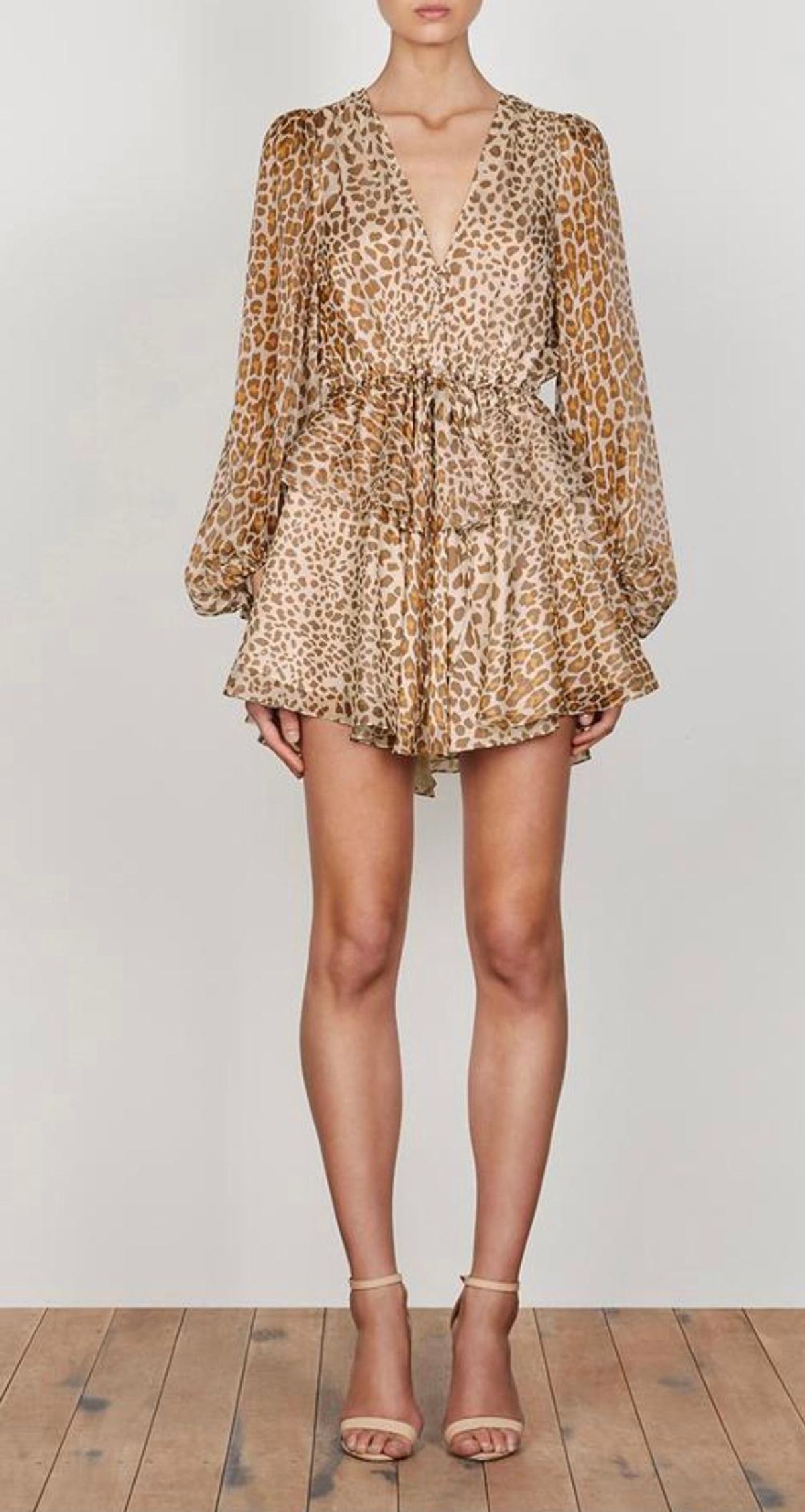 Shona Joy Ghetty Tiered Dress Print Size 8 for rent on The Volte - main image