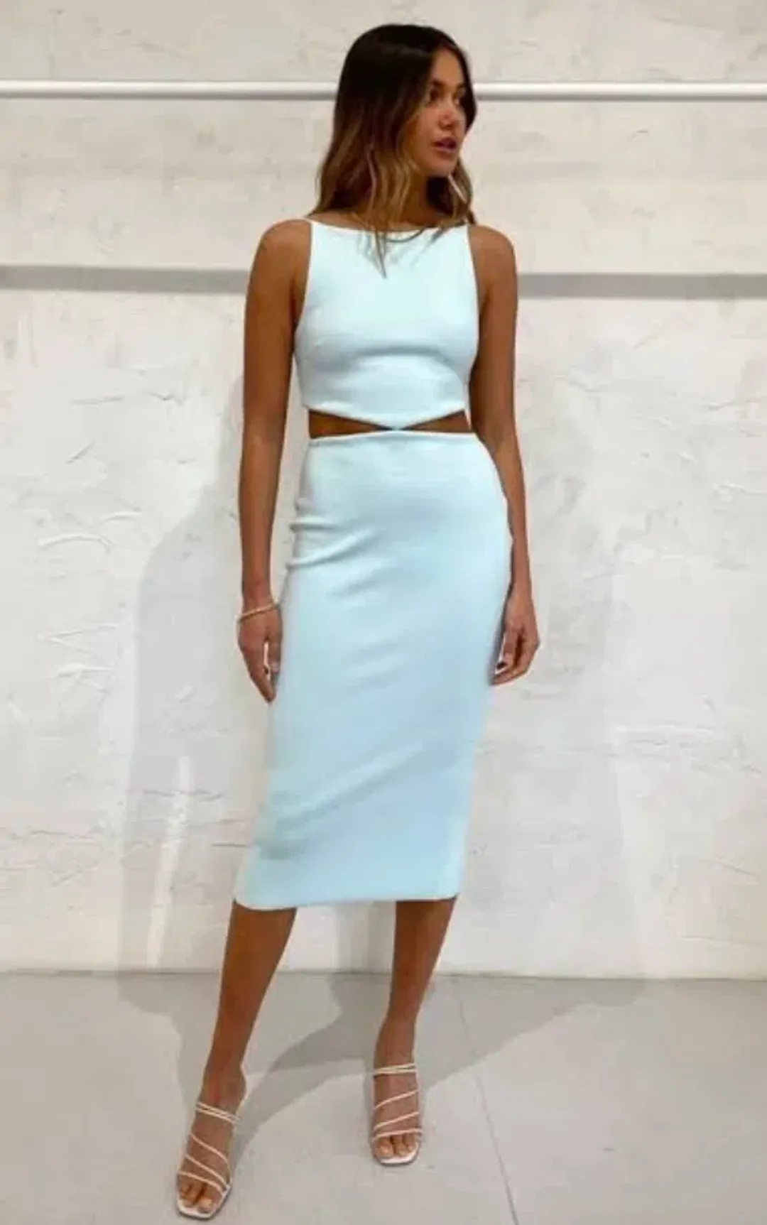 Bec and Bridge Scout Cut Out Midi Dress for rent on The Volte - main image
