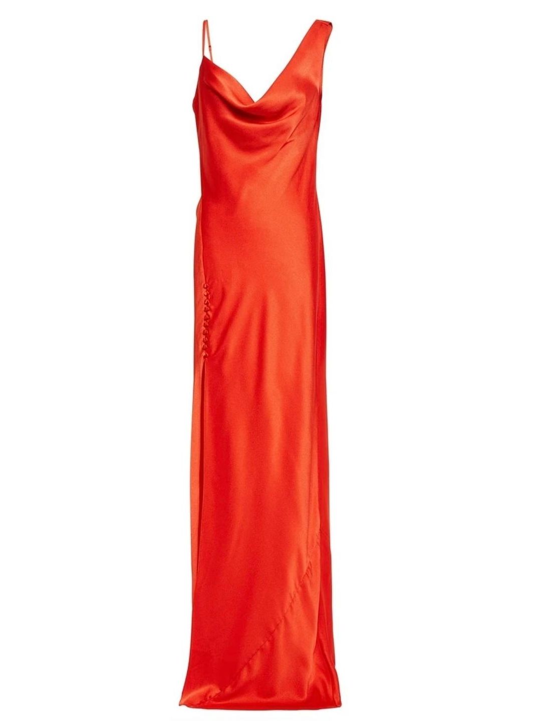 Jay Godfrey Justine Dress Orange Size 6 for rent on The Volte - main image