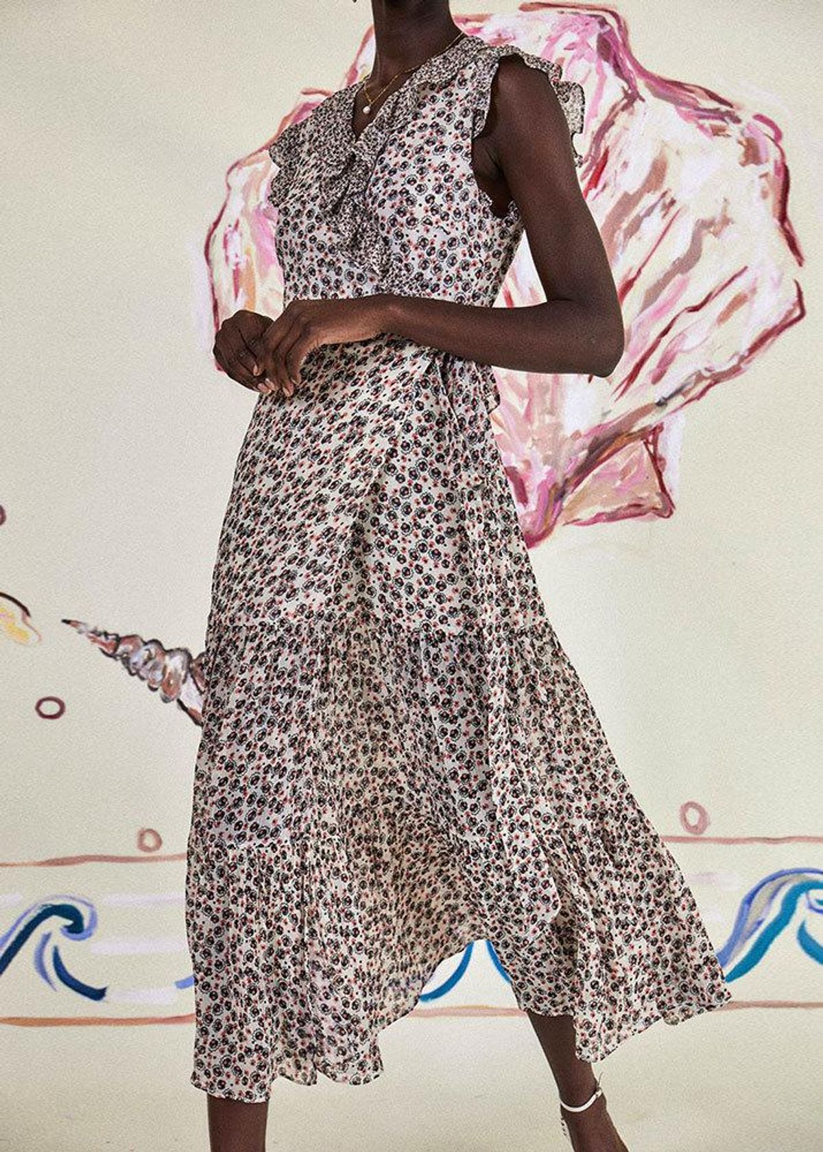 Rixo Minnie Dress Print Size 10 for rent on The Volte - main image