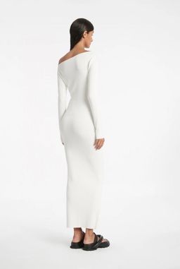 Sir the Label Kelvin Dress Midi White Size 1 | AU 8 for rent on The Volte - image 3