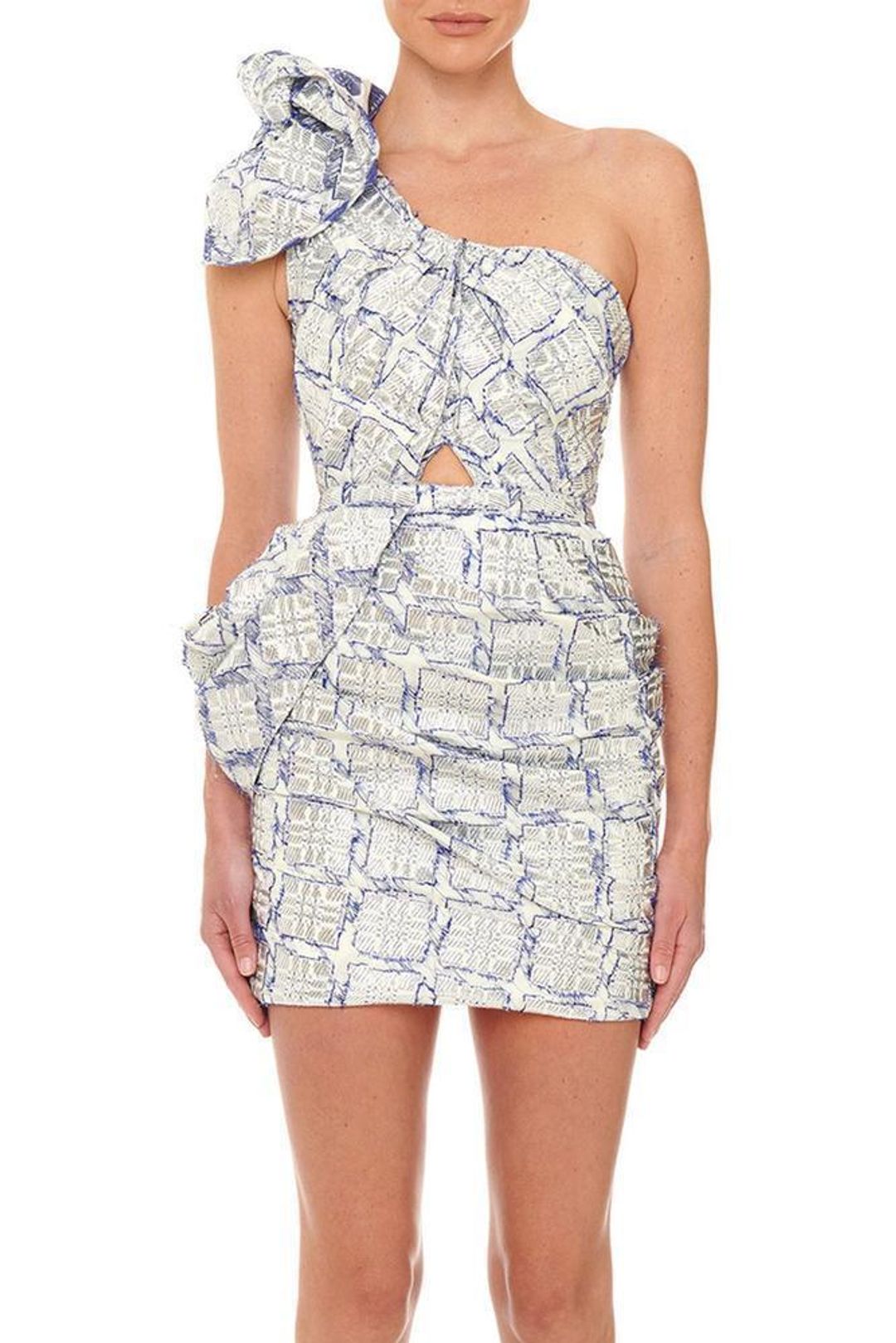 Eliya the Label Elevation Mini Dress Print Size 6 for rent on The Volte - main image