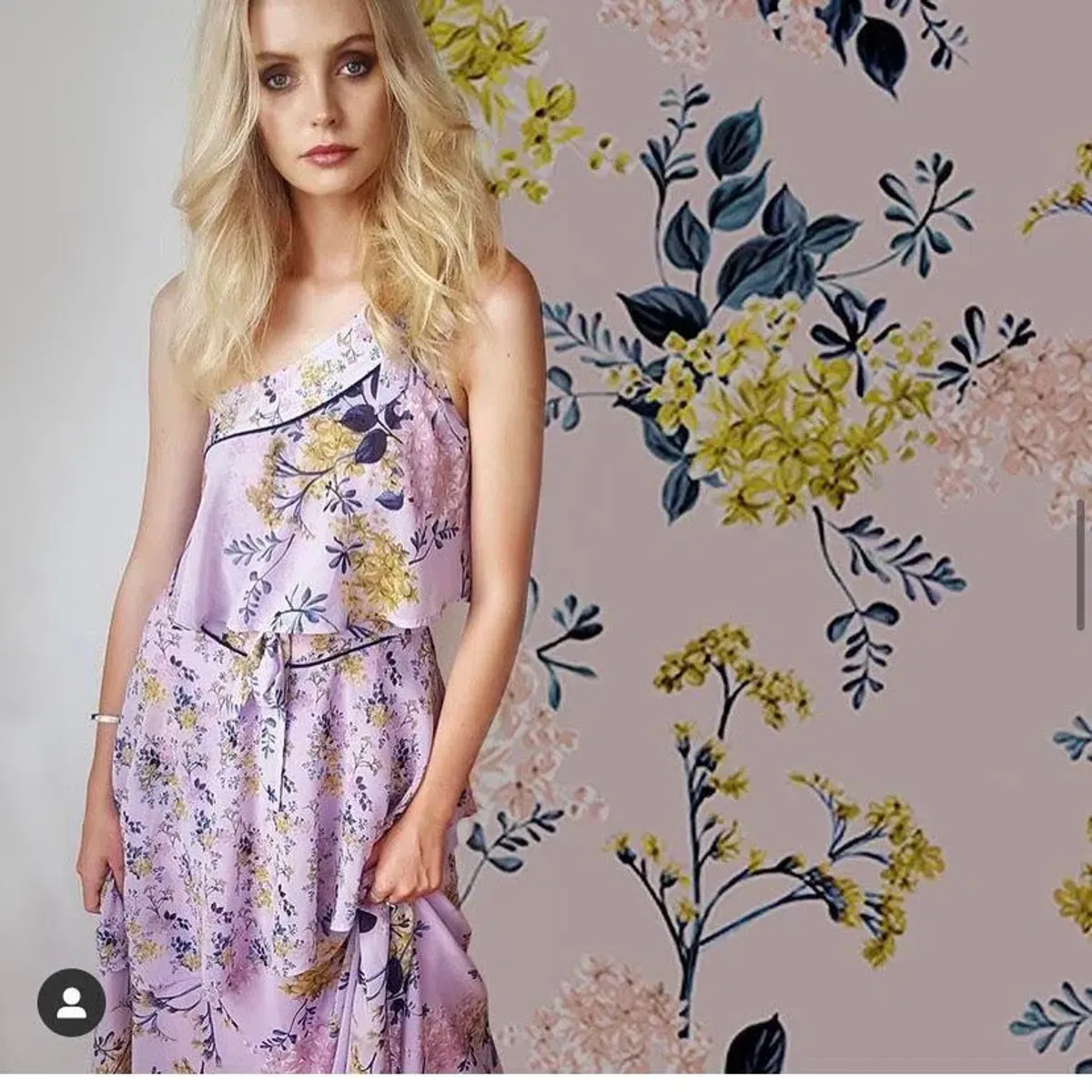 We are Kindred Iris Flutter Dress Floral Size 8 for rent on The Volte - main image