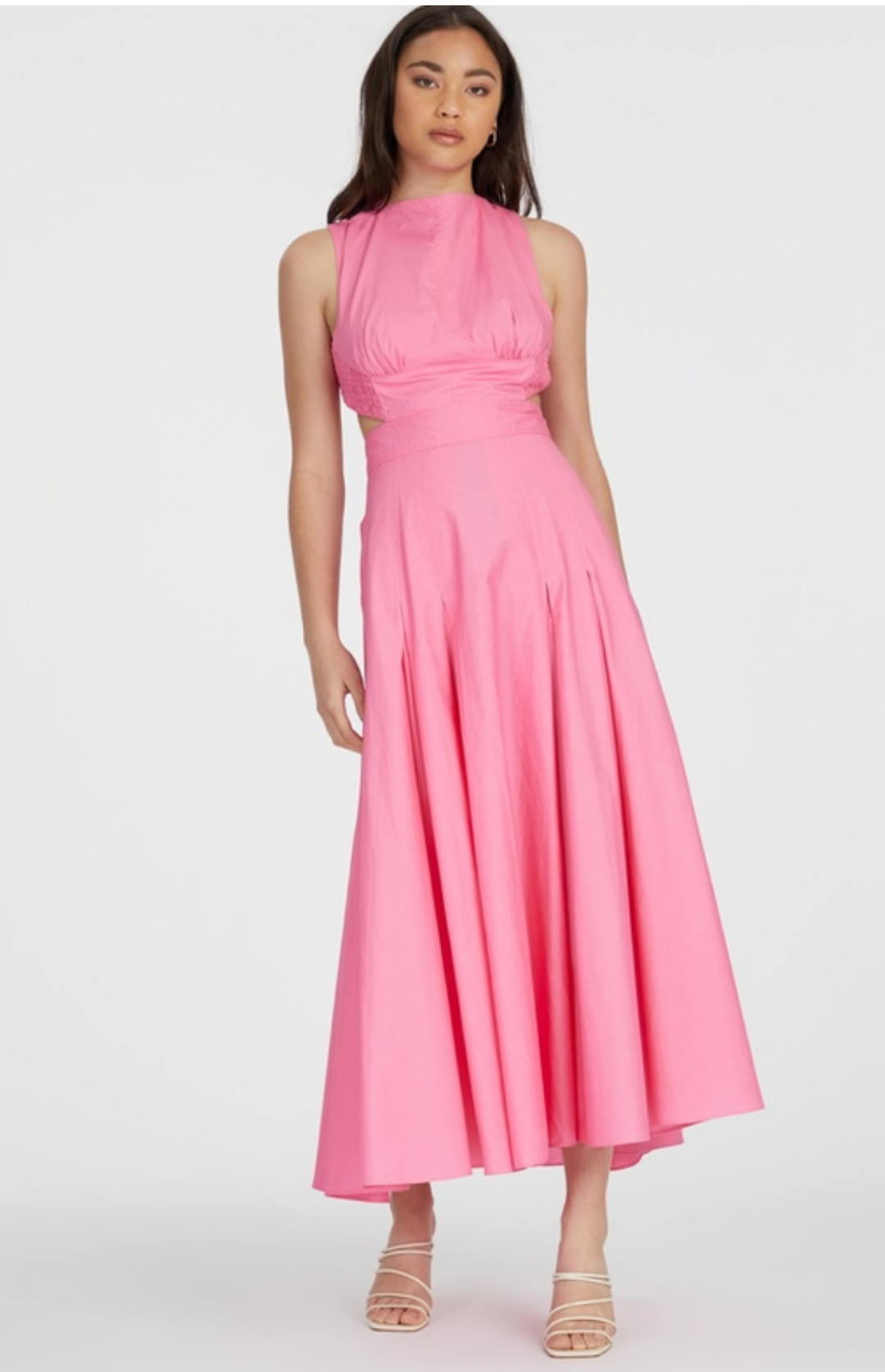 Camilla and Marc Vanderlin Maxi Dress Pink Size 8 for rent on The Volte - main image