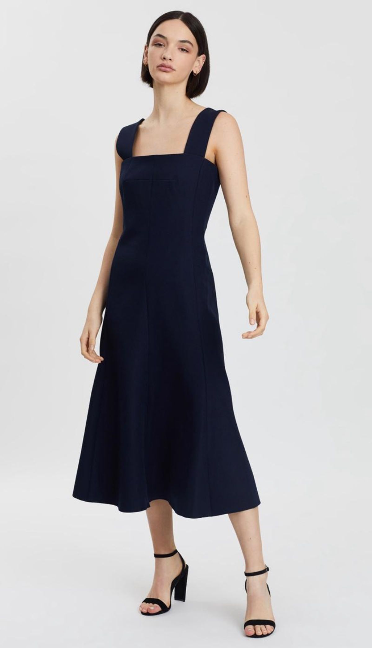 Camilla and Marc Ono Dress Navy Blue Size 6 for rent on The Volte - main image