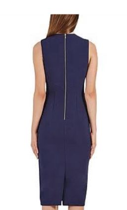 Rebecca Vallance Deep V Neck Dress Navy size 10 for rent on The Volte - image 2