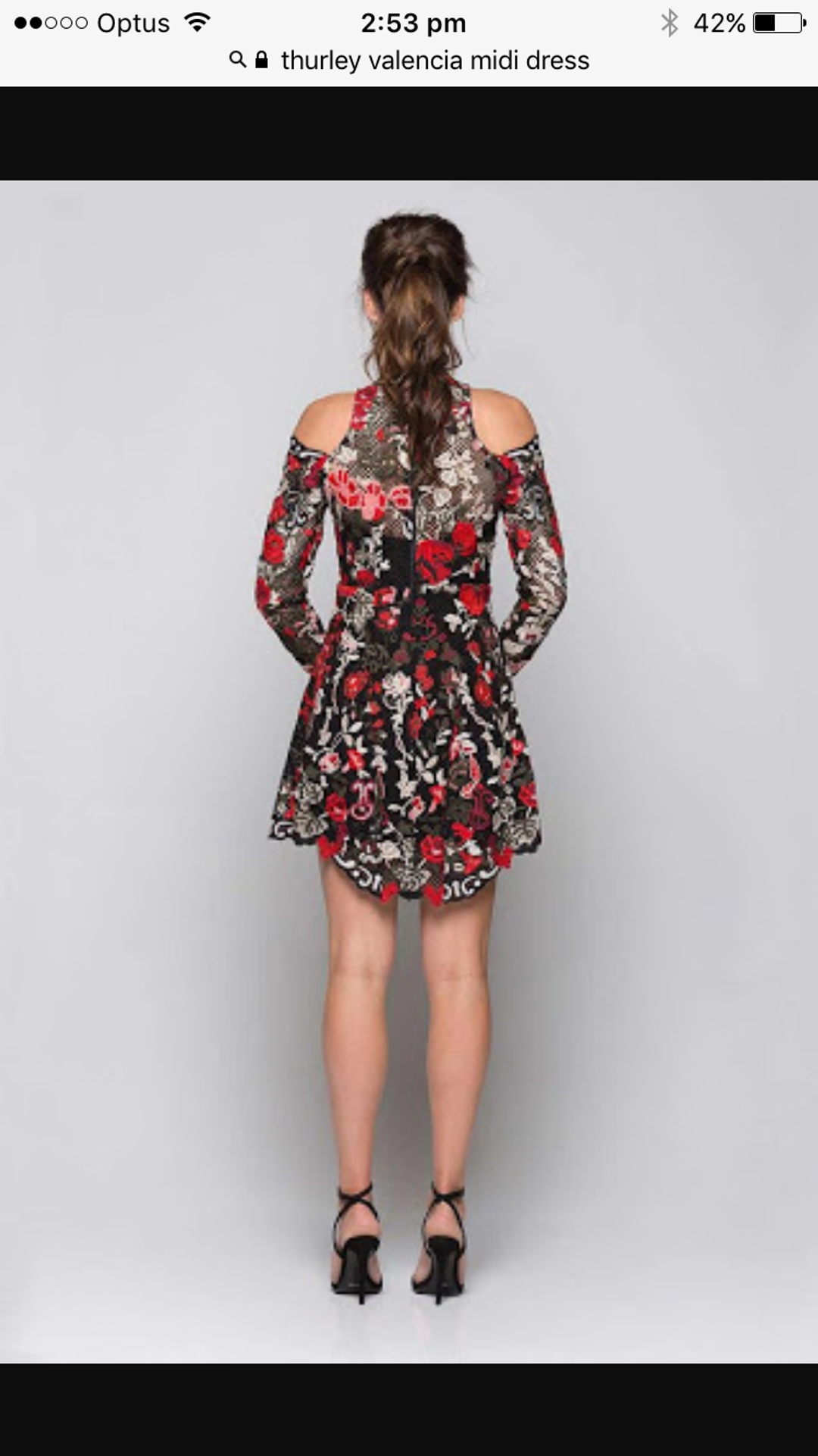 THURLEY Valencia Midi Dress 10 for rent on The Volte - main image