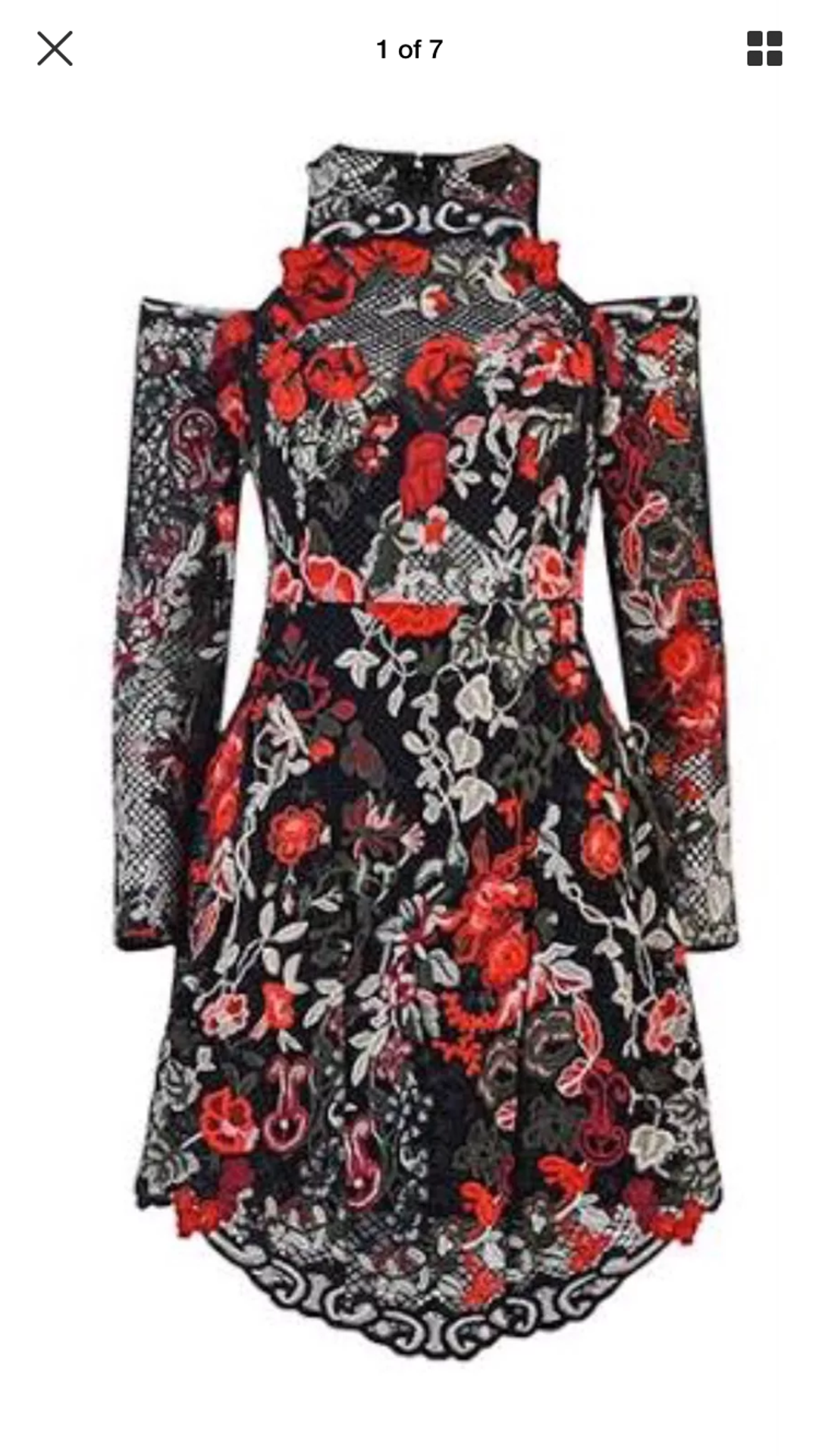 THURLEY Valencia Midi Dress 10 for rent on The Volte - main image