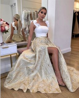 Catwalk Instyle By Marian Rahme “Sahara Two Piece Set” Gold Sizze AU 6 for rent on The Volte - image 1