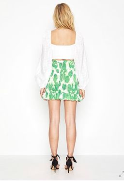 Alice McCall Electric Skirt Green Size 8 for rent on The Volte - image 3