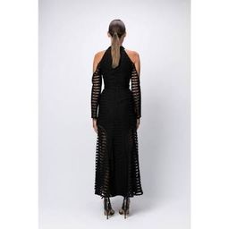 White Suede Time Stops Fishbone dress for rent on The Volte - image 3
