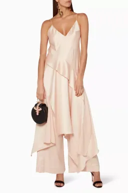 Acler Harrow Dress Blush Size 8 for rent on The Volte - image 2