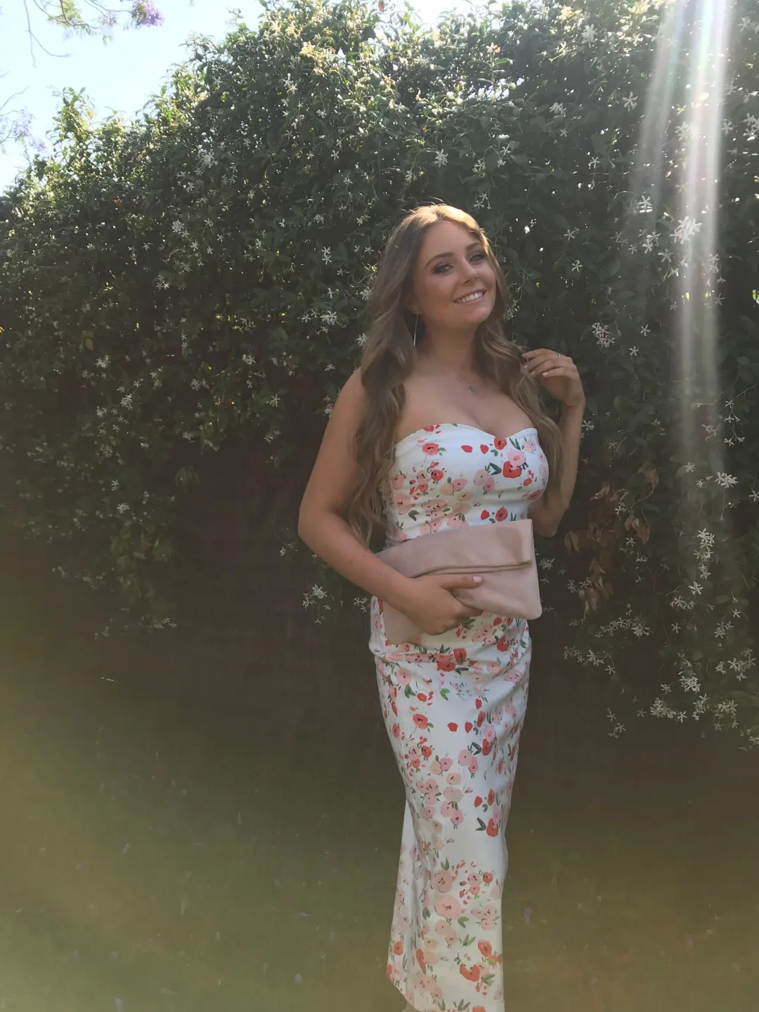 Bec and bridge garden party dress for rent on The Volte - main image