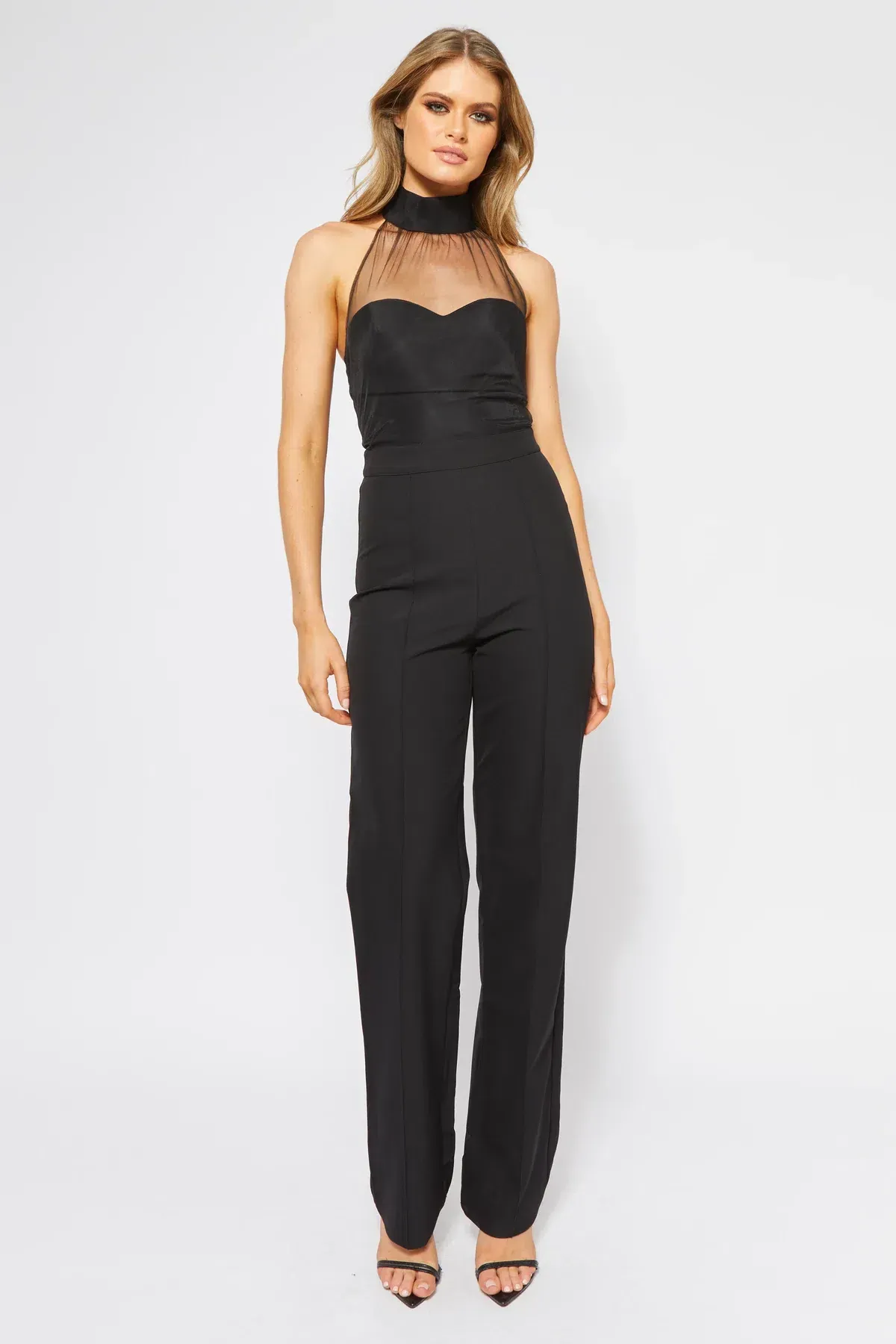 Bianca and Bridgett Willow Jumpsuit Black Size 2 for rent on The Volte - main image