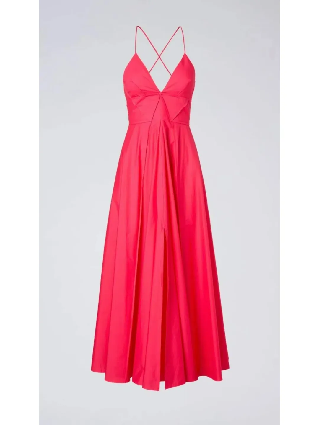 Scanlan Theodore Parachute Cotton Strappy Dress Fuchsia Size AU 10 for rent on The Volte - main image