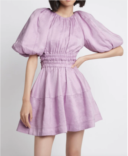 Solitude Cutout Mini Dress / Lilac for rent on The Volte - image 2