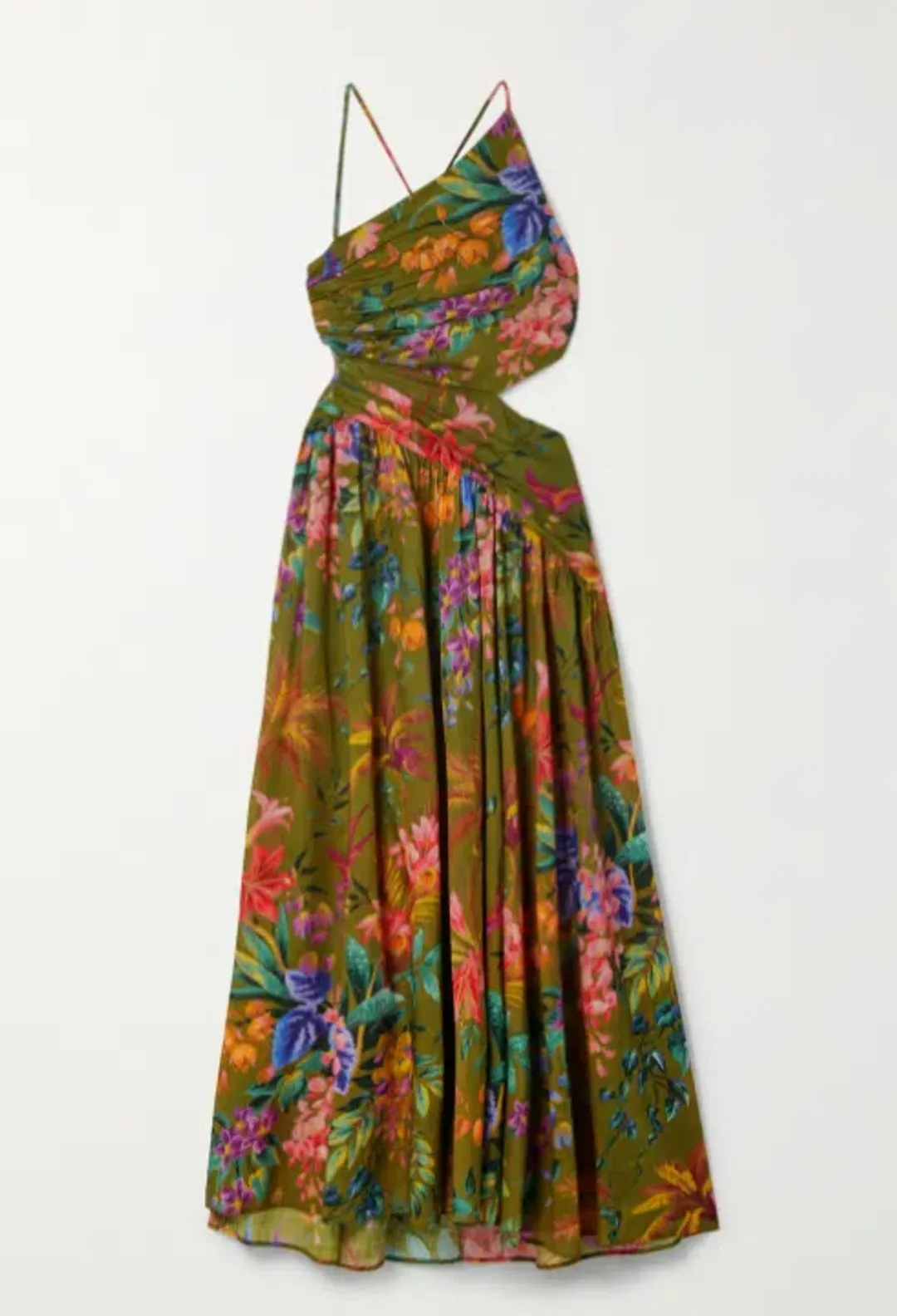 Tropicana Asymmetric Dress  for rent on The Volte - main image