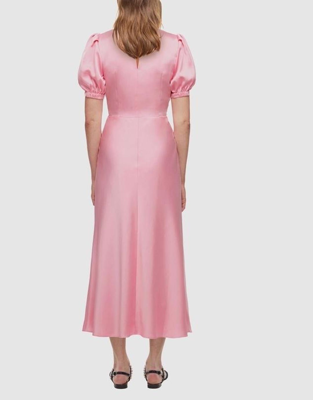 Mr Portrait - Pussy Bow Pink Dress Size 10 for rent on The Volte - main image