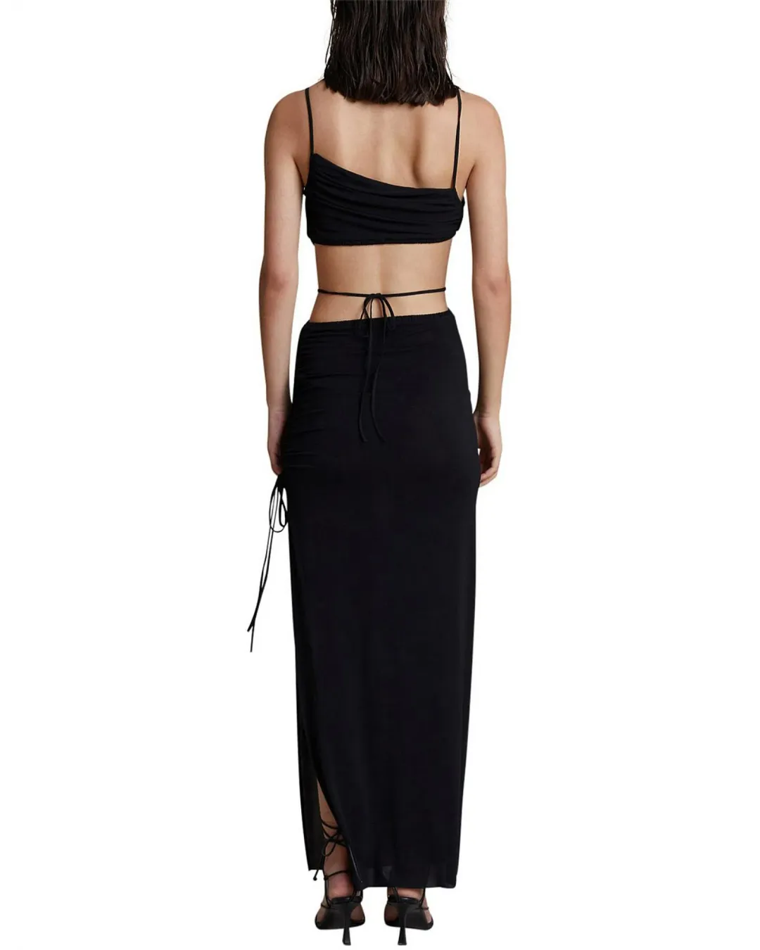 Bec & Bridge Dilkon Maxi Dress Black Size AU 8 for rent on The Volte - main image