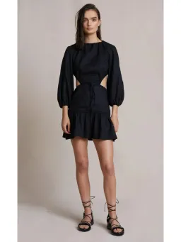 Bec & Bridge Arlington Mini Dress in Black Size AU 6 for rent on The Volte - image 1