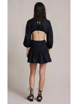 Bec & Bridge Arlington Mini Dress in Black Size AU 6 for rent on The Volte - image 4