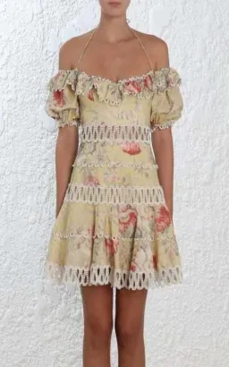 Zimmermann Melody Off the Shoulder Dress for rent on The Volte - image 2
