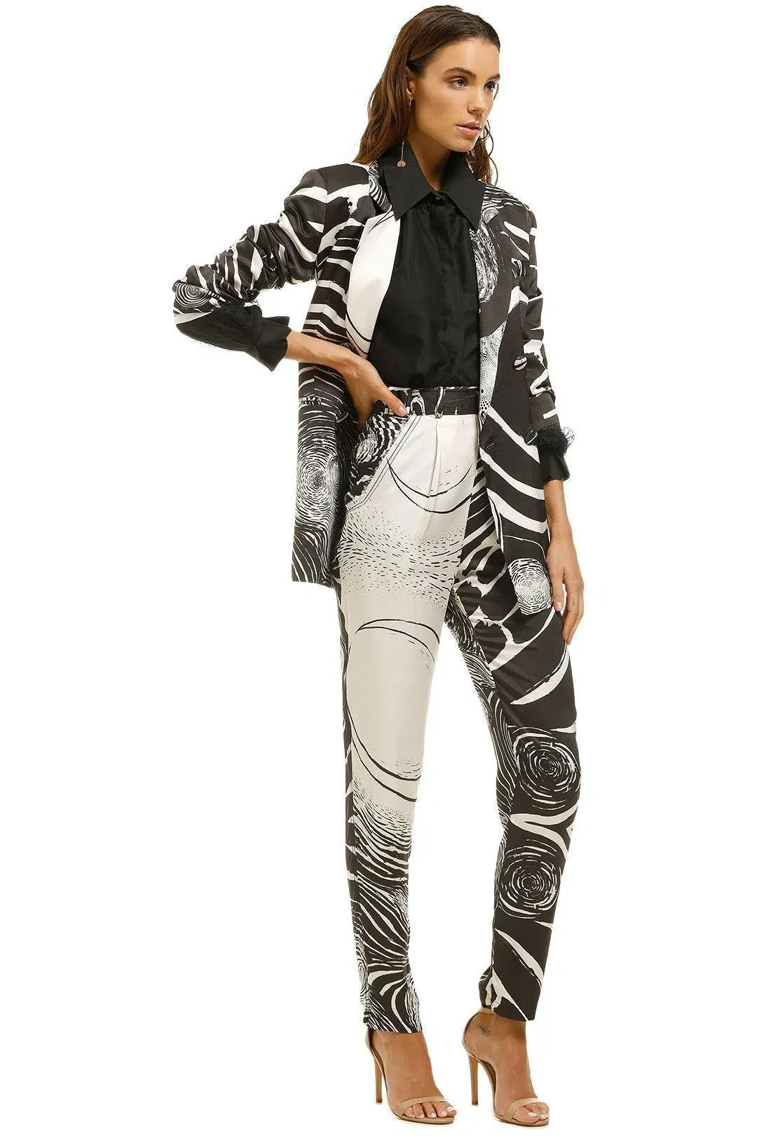 Aje Starry Night Two Piece Set (Blazer Size 8 Pants Size 6)  for rent on The Volte - main image