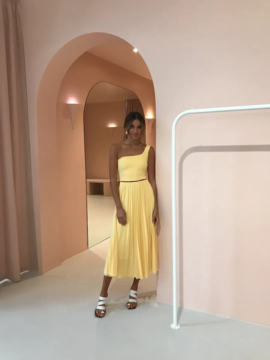 Bec & Bridge Sunny Set | Butter Yellow | Size 8 for rent on The Volte - main image