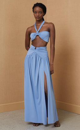 Bec & Bridge Minx Bandeau Top Dusk Blue Size 8 for rent on The Volte - image 1