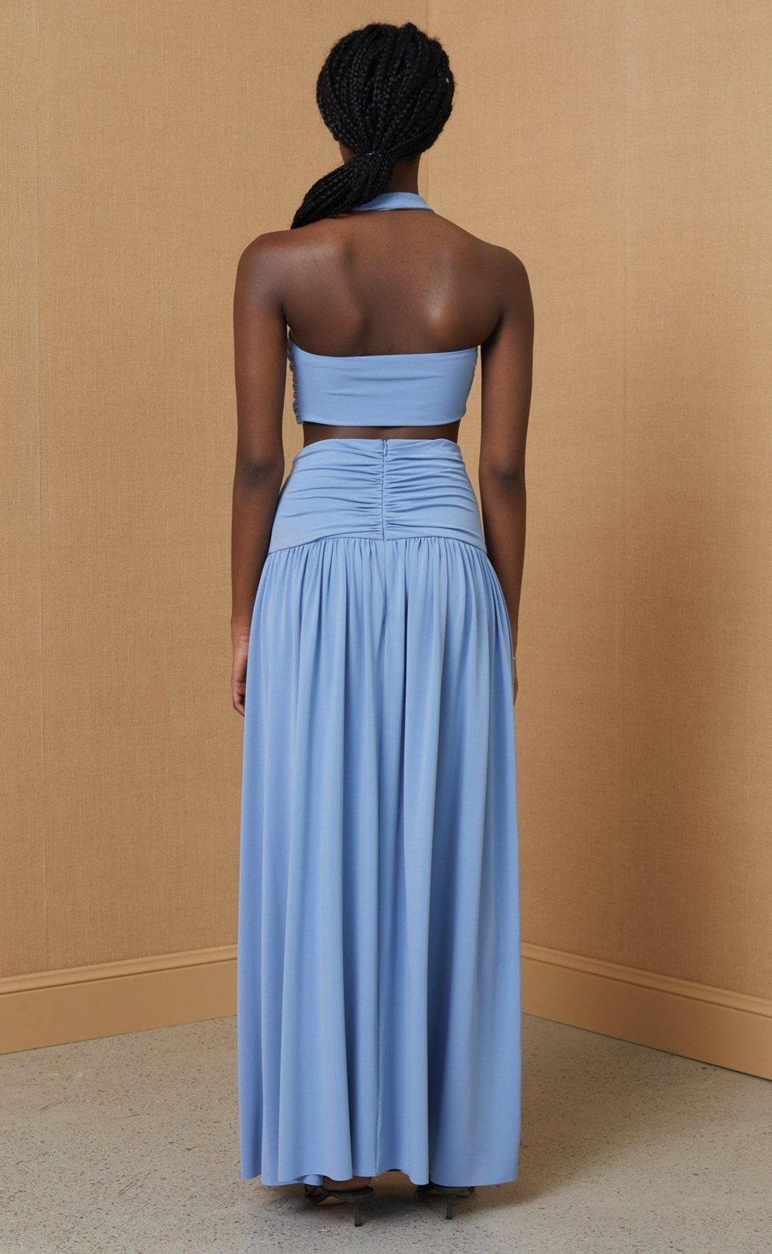 Bec & Bridge Minx Bandeau Top Dusk Blue Size 8 for rent on The Volte - main image
