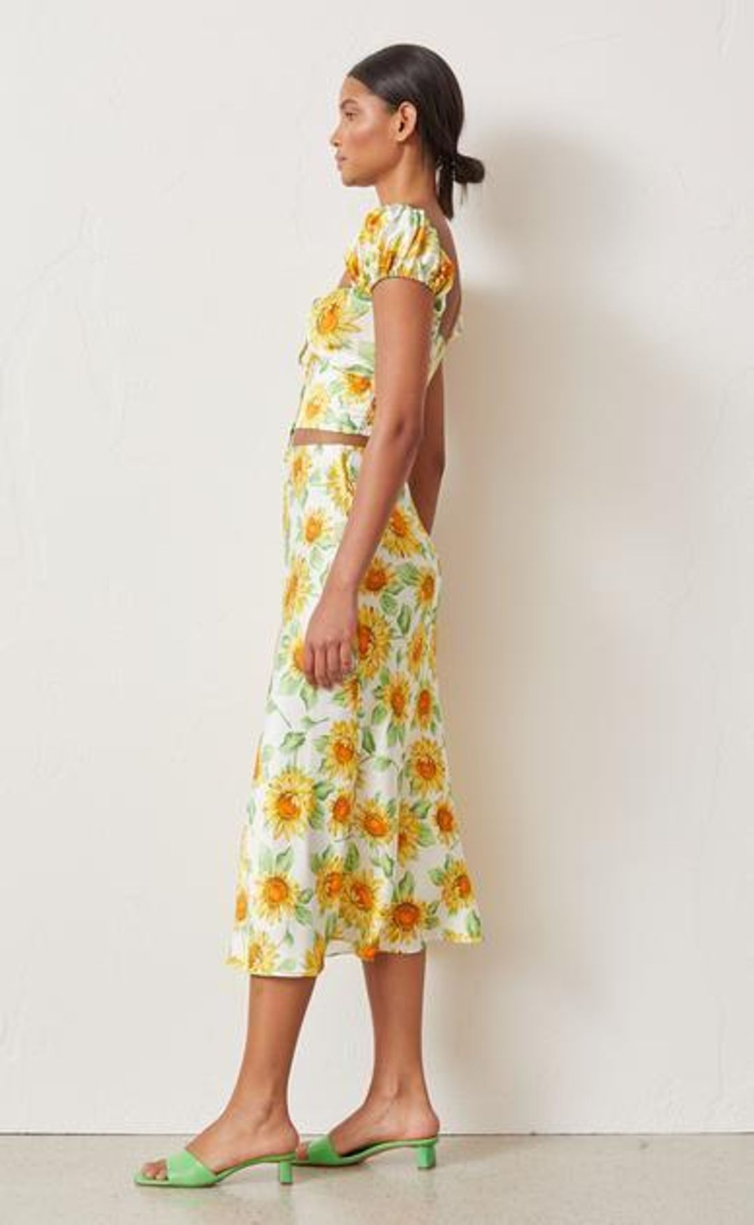 Bec & Bridge Francine Silk Top Print Size 10 for rent on The Volte - main image