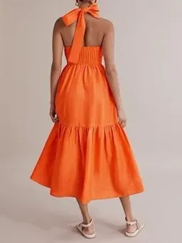 Country Road french linen dress for rent on The Volte - image 2
