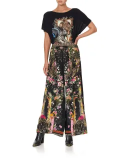 Camilla Wide Leg Trouser With Front Pockets Print Size XS / AU 6  for rent on The Volte - image 1