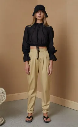 Bec and Bridge Papillon Blouse Black Size 8 for rent on The Volte - image 2