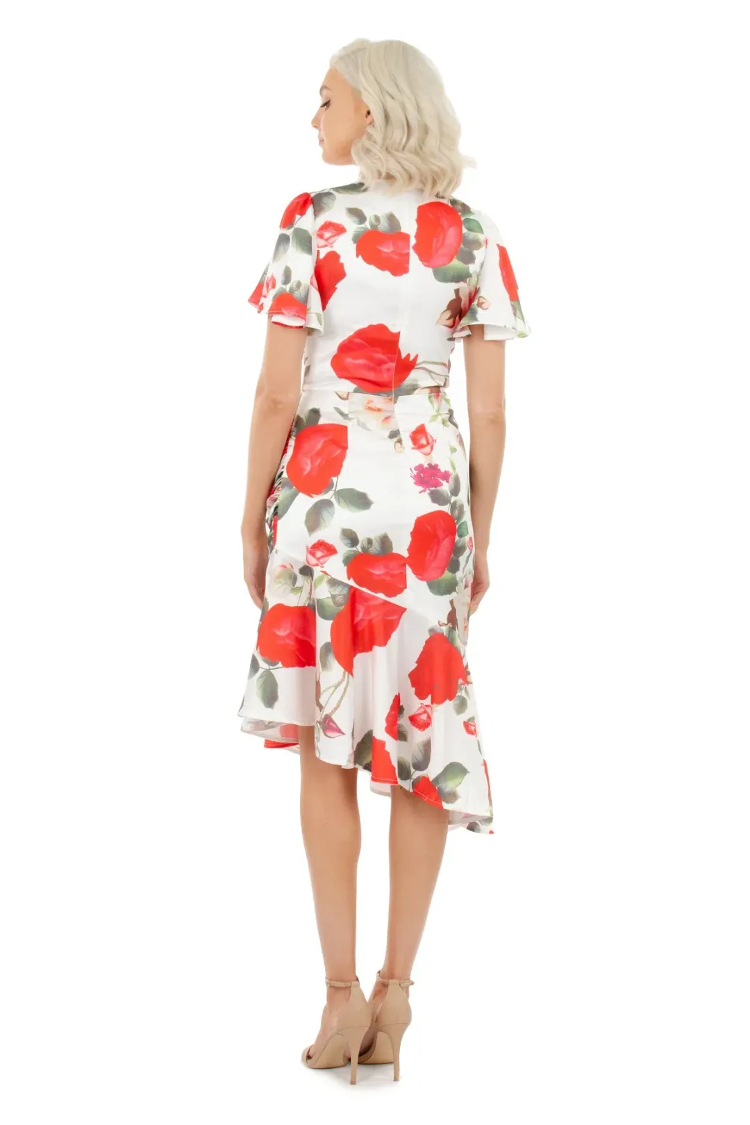 Georgy Collection Monica Dress Floral Print Size 8 for rent on The Volte - main image