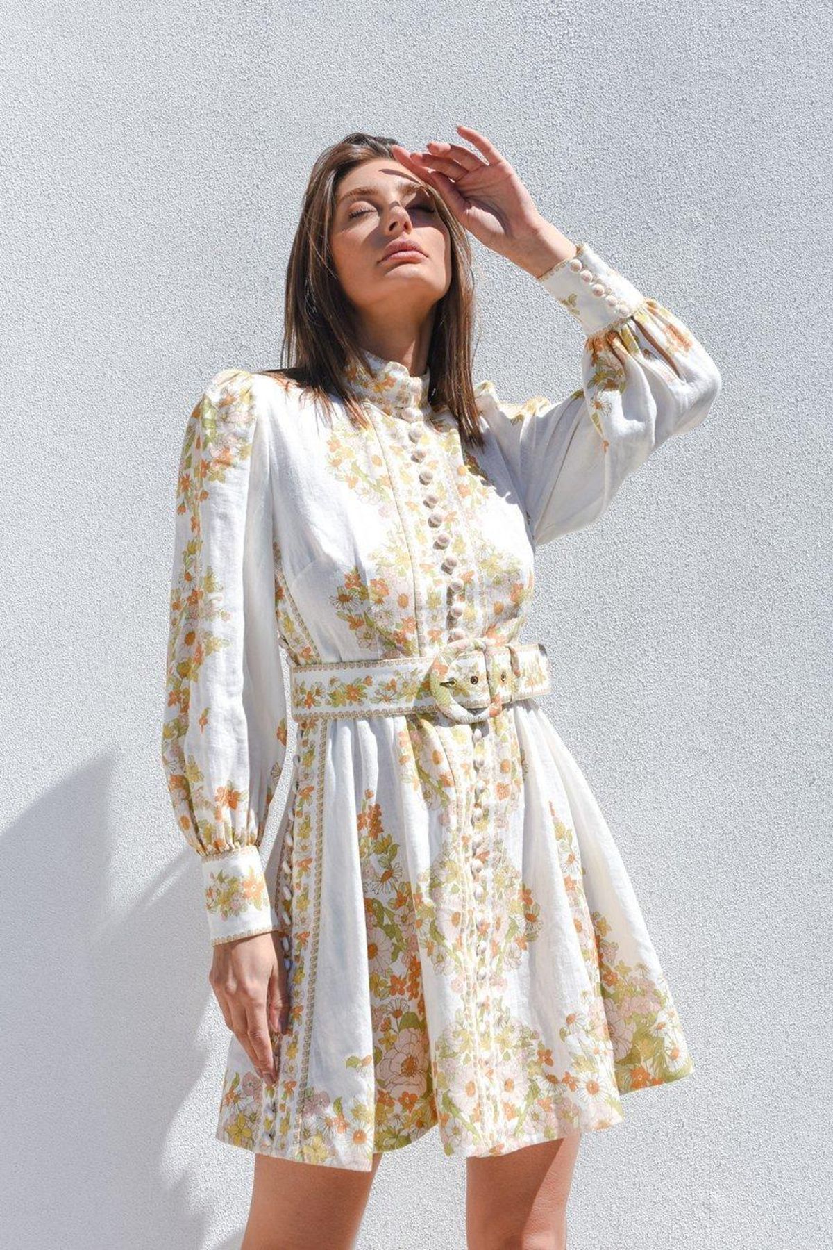 Zimmermann Super Eight Tubular Mini Dress - Size 0  for rent on The Volte - main image