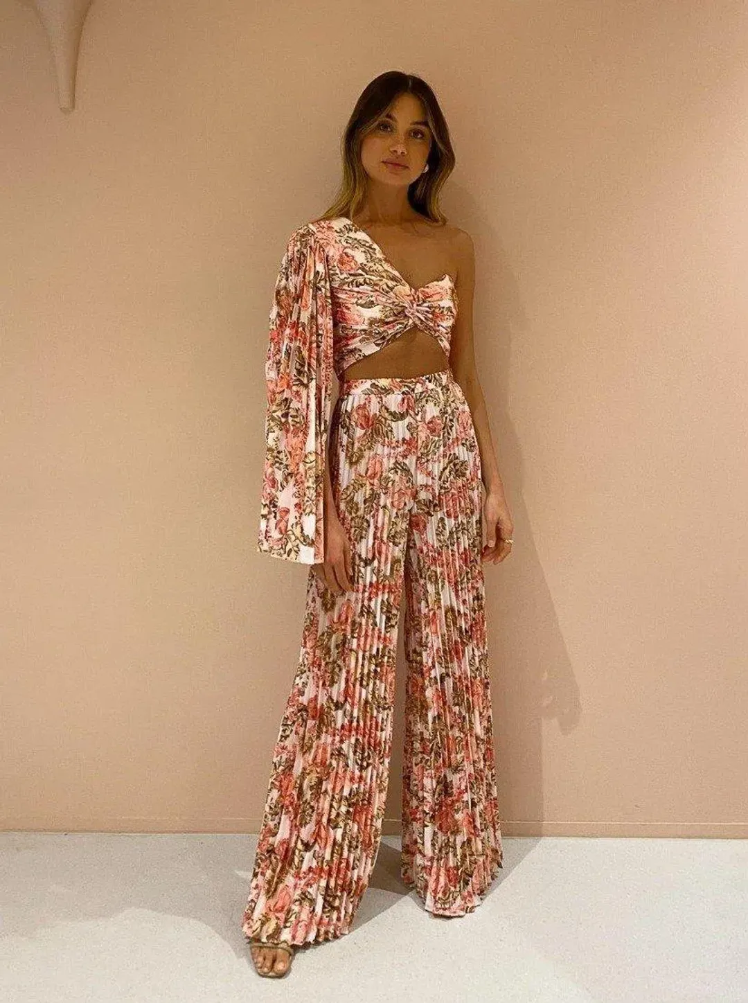  Significant Other Simone Top and Pants Skirt Set Print  for rent on The Volte - main image