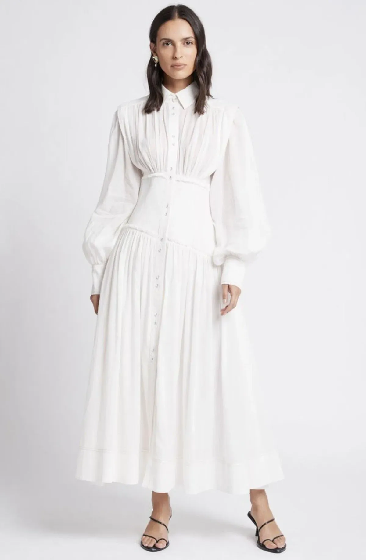 Aje Utopia Long Sleeve Dress for rent on The Volte - main image