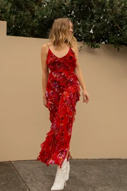 Rat and Boa Maribou Dress Print Size XS for rent on The Volte - image 2