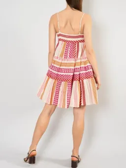 Devotion Twins Boho Mini Dress Multi Size 10 for rent on The Volte - image 2